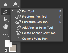 Photoshop CC pen tool